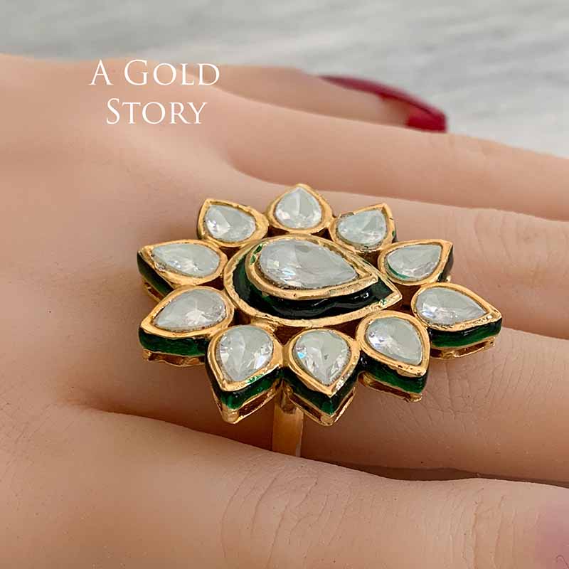 BASEEMA KUNDAN RING