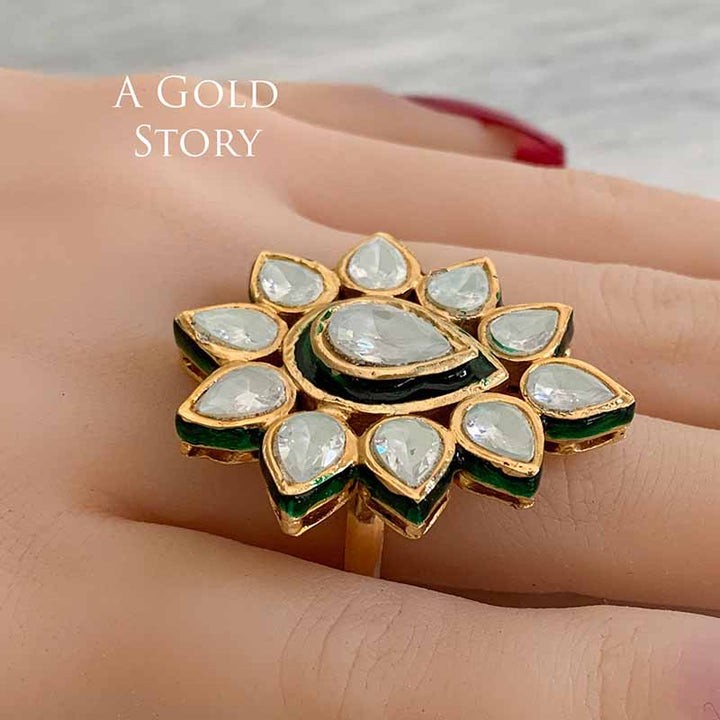 BASEEMA KUNDAN RING
