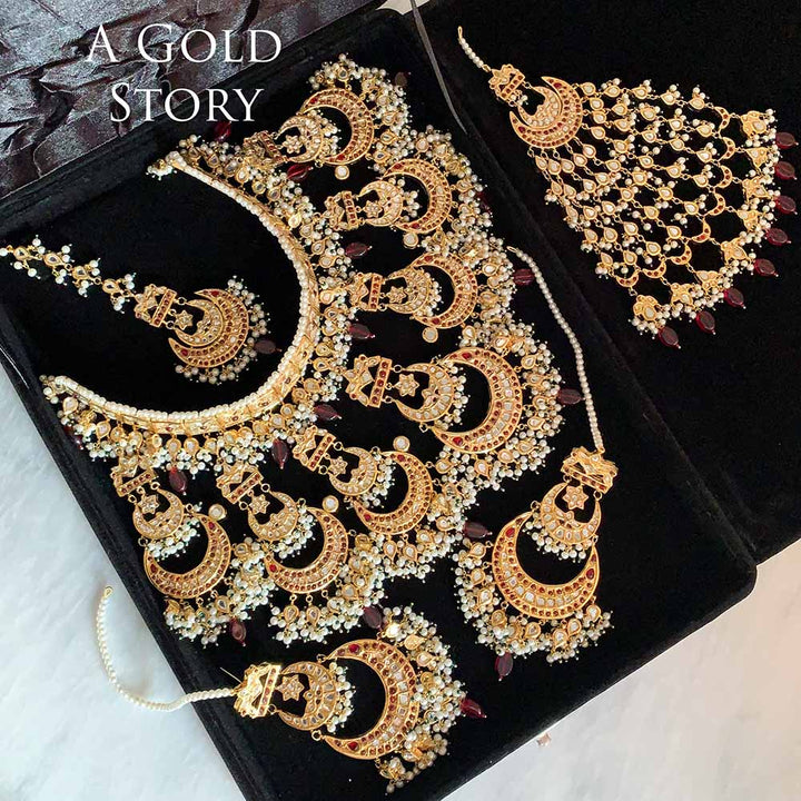 MAHA RANI KUNDAN POLKI BRIDAL SET