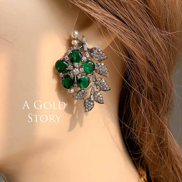 ARSHIN NECKLACE SET EMERALD GREEN