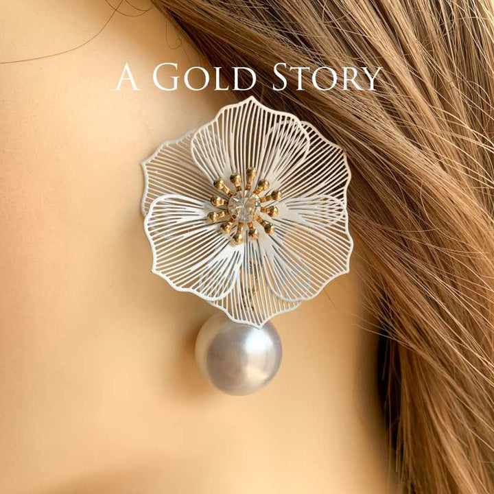 CLEMENTINE EARRINGS WHITE