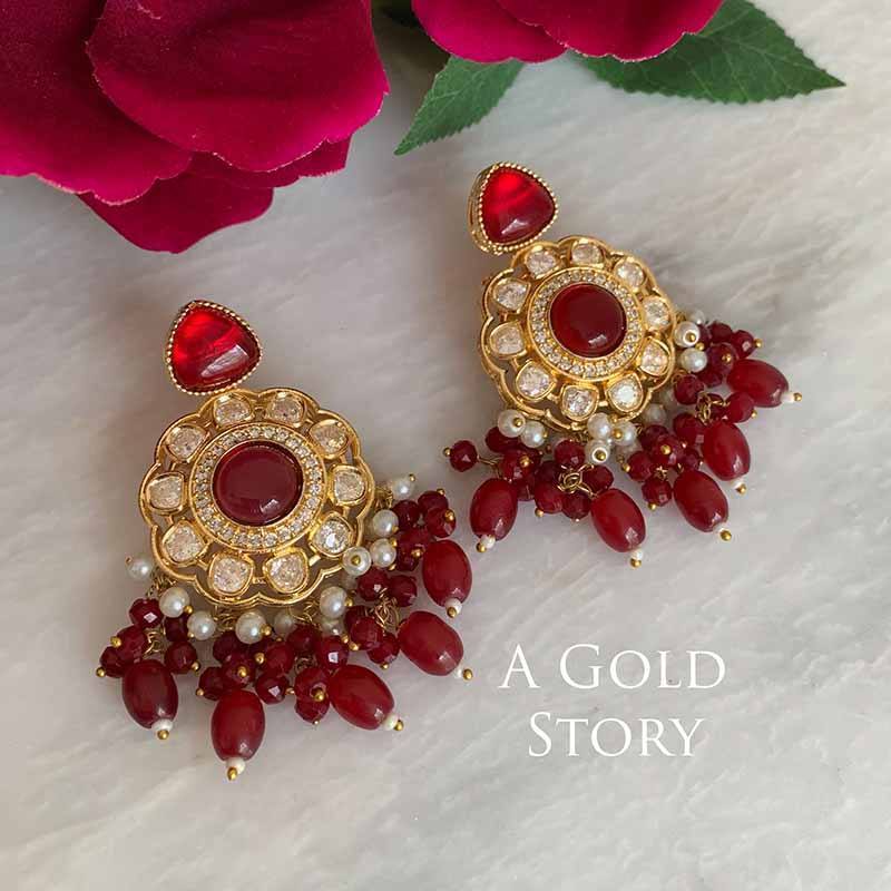 AASHVI CHOKER SET RED