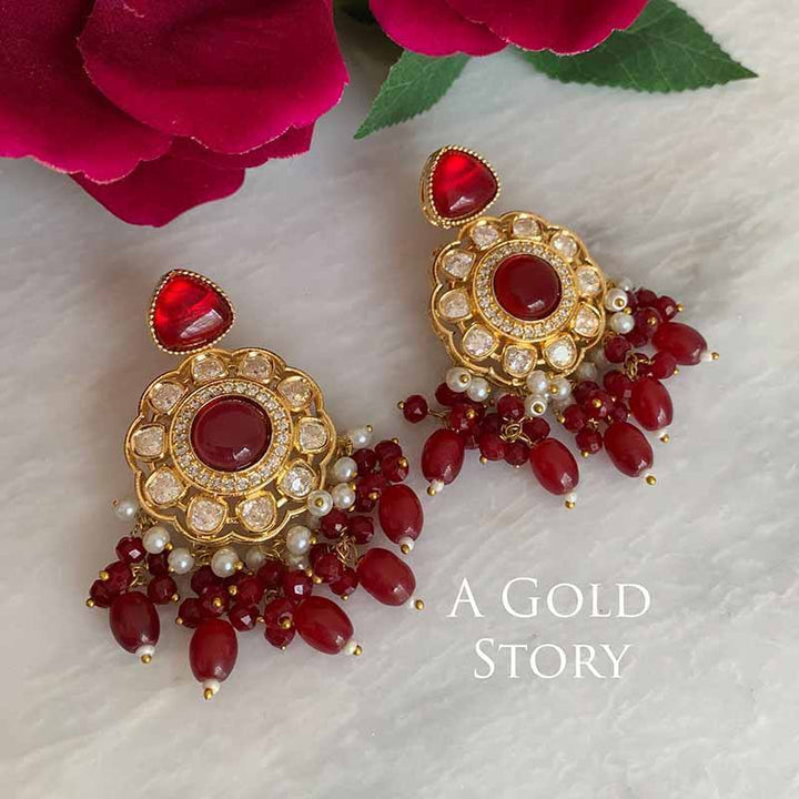 AASHVI CHOKER SET RED