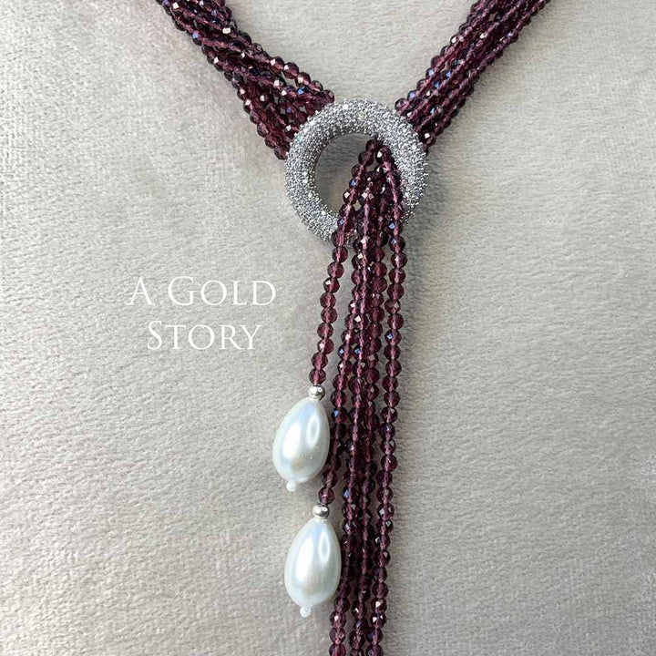 KIMAYA MAALA SET PURPLE/ LILAC