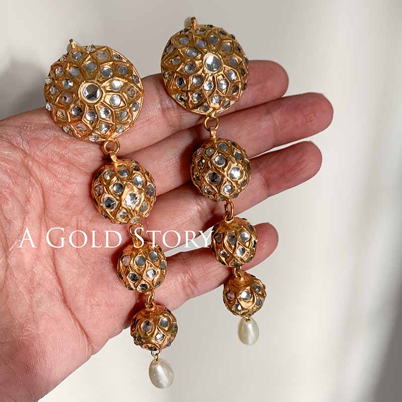 AMELIA KUNDAN EARRINGS