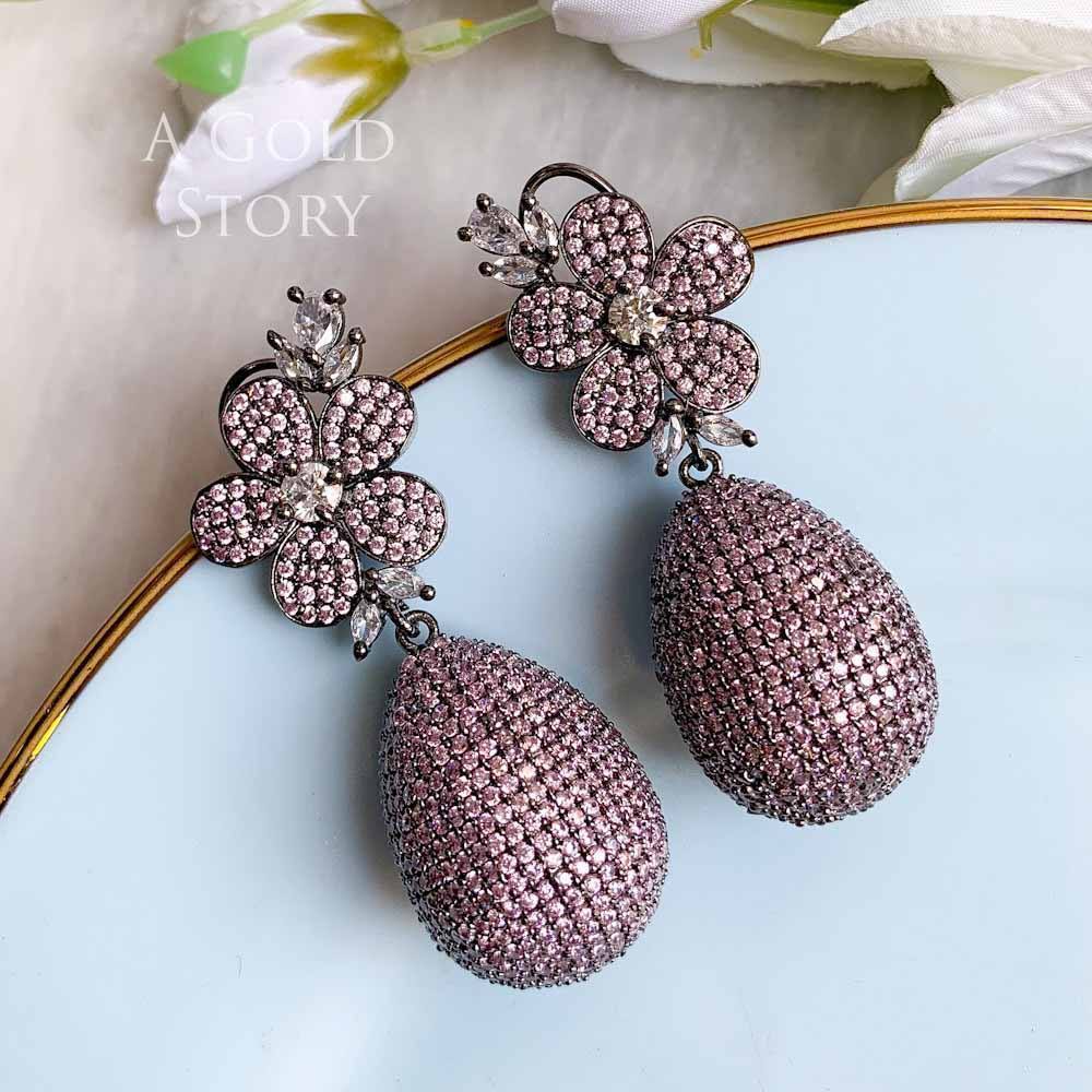 AUBERY EARRINGS PINK