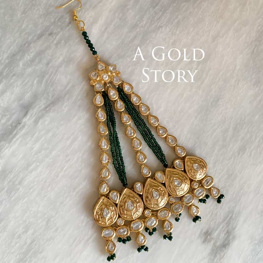 ABQURAH KUNDAN POLKI BRIDAL SET