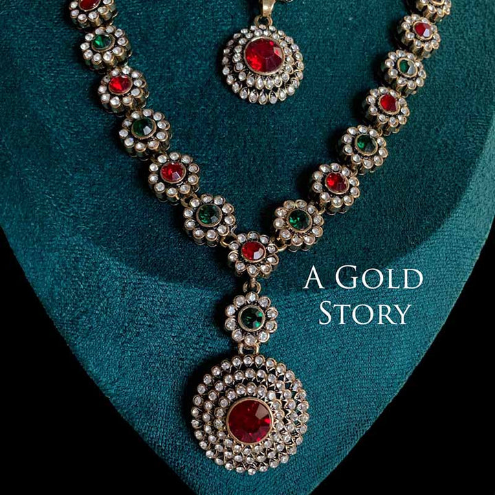 ELECTRA NECKLACE RED