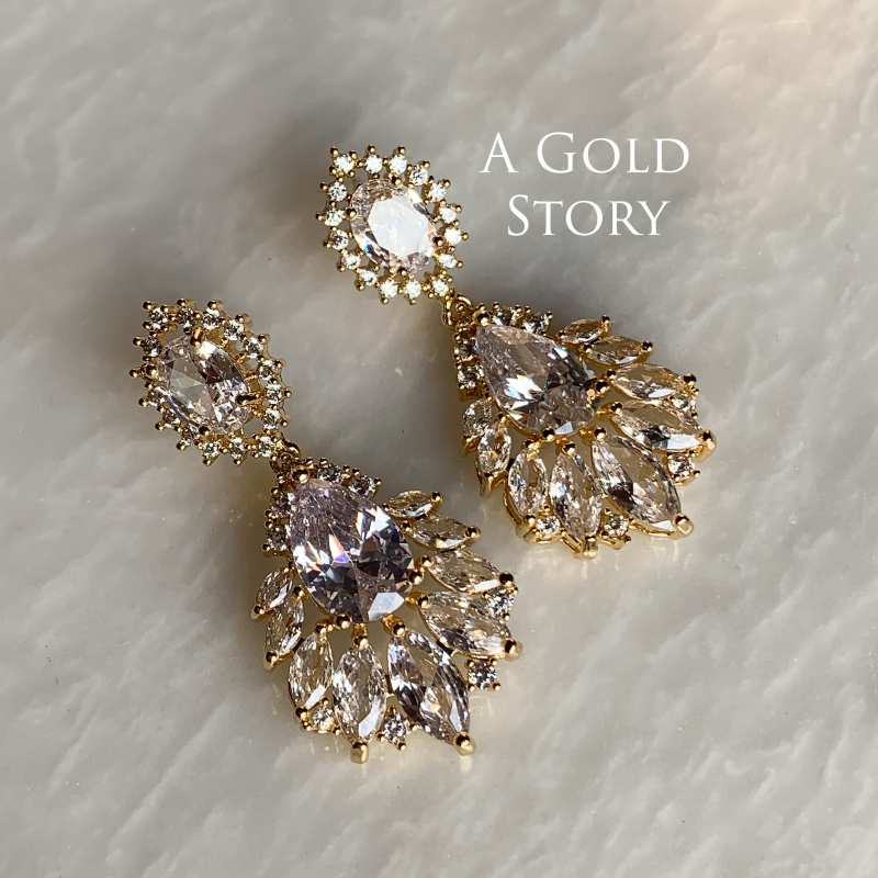 ALASKA EARRINGS GOLDEN