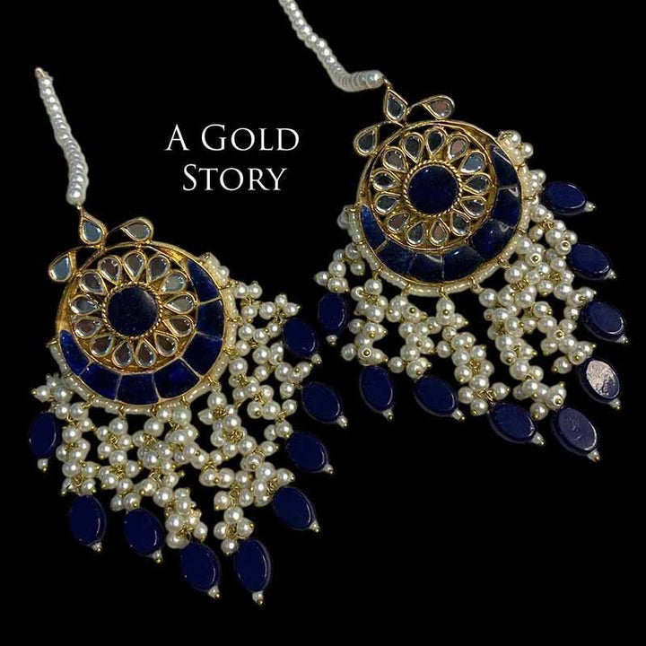 AMIRA EARRINGS BLUE
