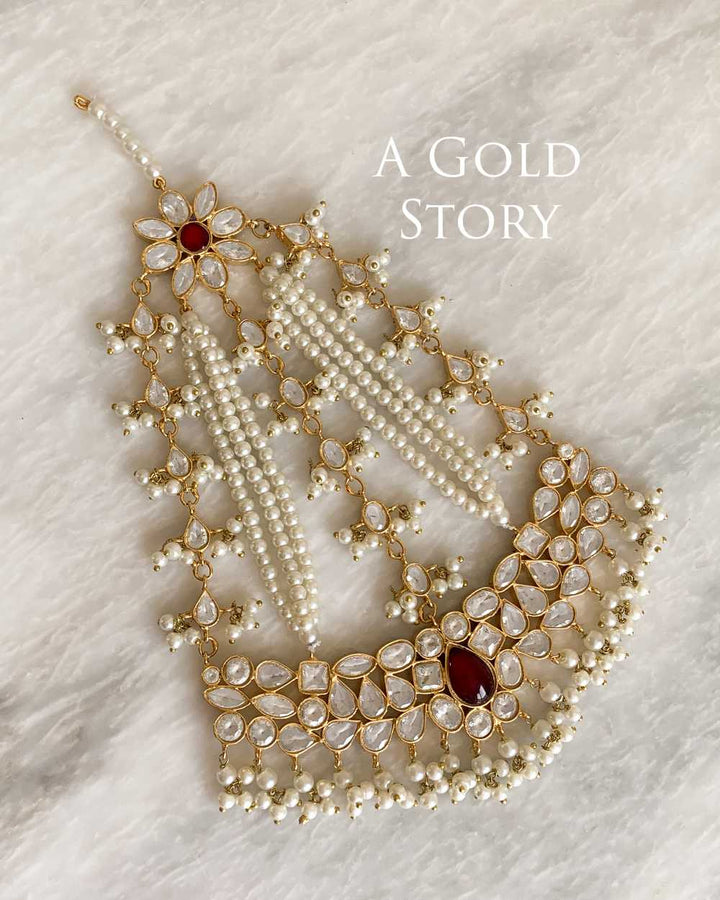 QUEEN KUNDAN POLKI BRIDAL SET