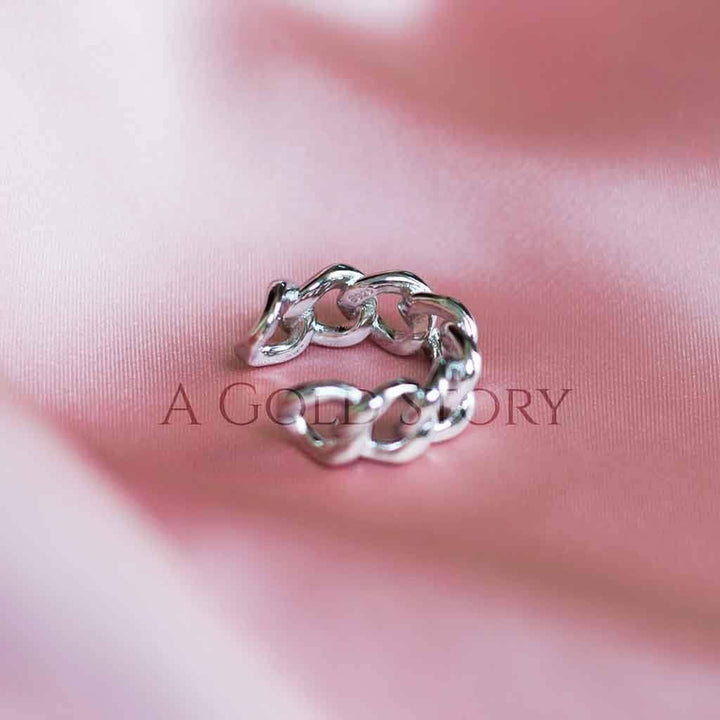 ZANJEER RING SILVER - A GOLD STORY