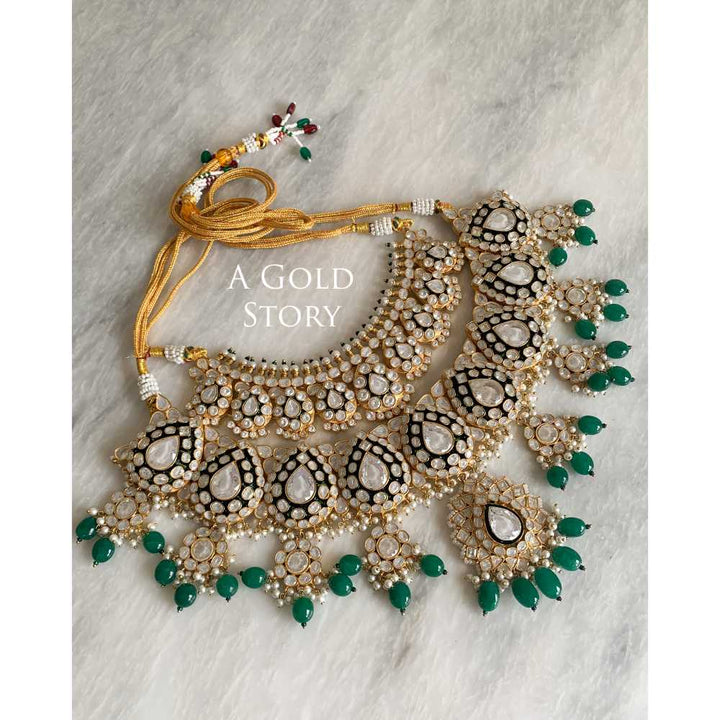 RANI JAAN KUNDAN POLKI BRIDAL SET