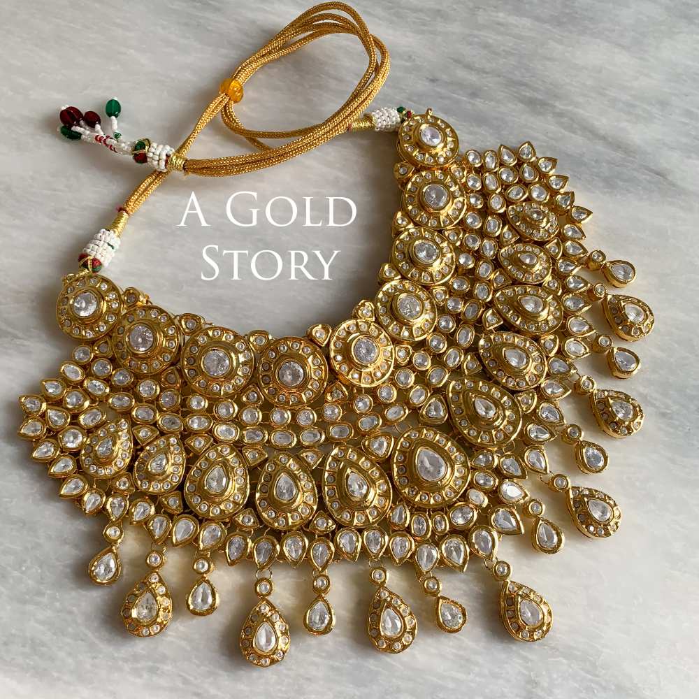 AARA KUNDAN POLKI BRIDAL SET