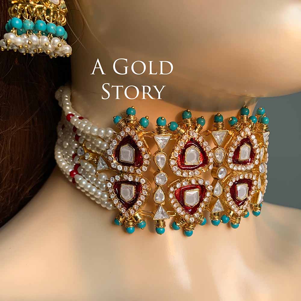 LAYLA KUNDAN POLKI BRIDAL SET