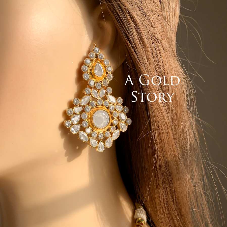 AAZMIN KUNDAN POLKI BRIDAL SET