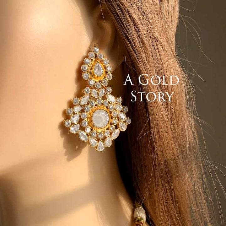 AAZMIN KUNDAN POLKI BRIDAL SET