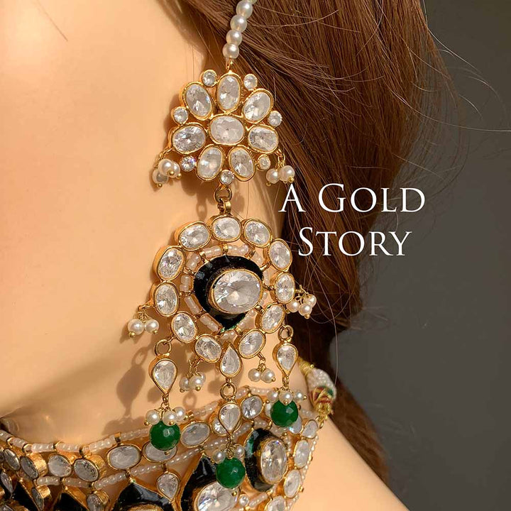 AANIYA KUNDAN POLKI BRIDAL SET