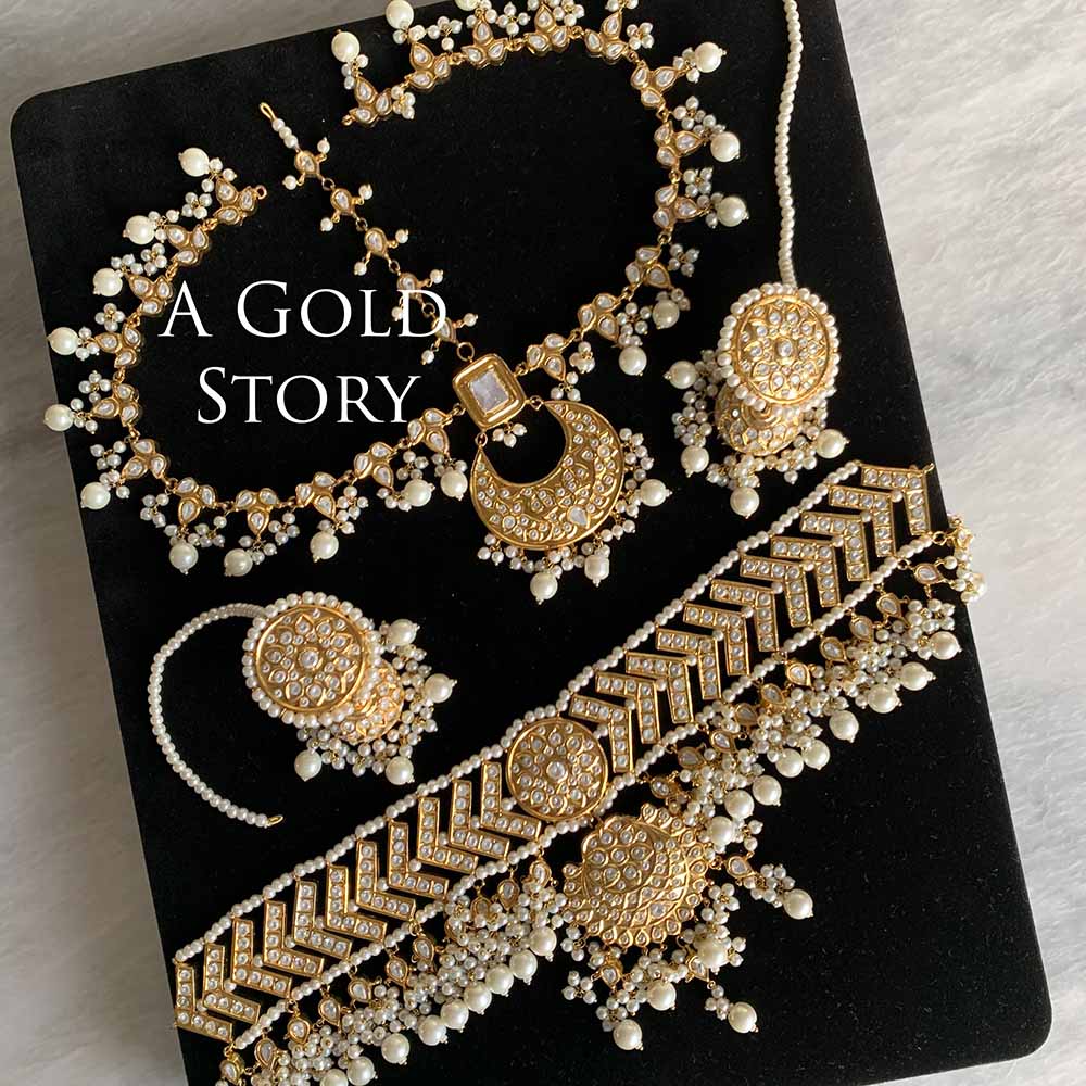 MAHIRA KUNDAN BRIDAL SET