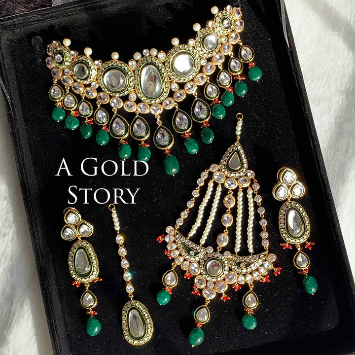 ADORINA BRIDAL POLKI SET