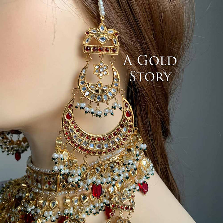 MAHA RANI KUNDAN POLKI BRIDAL SET