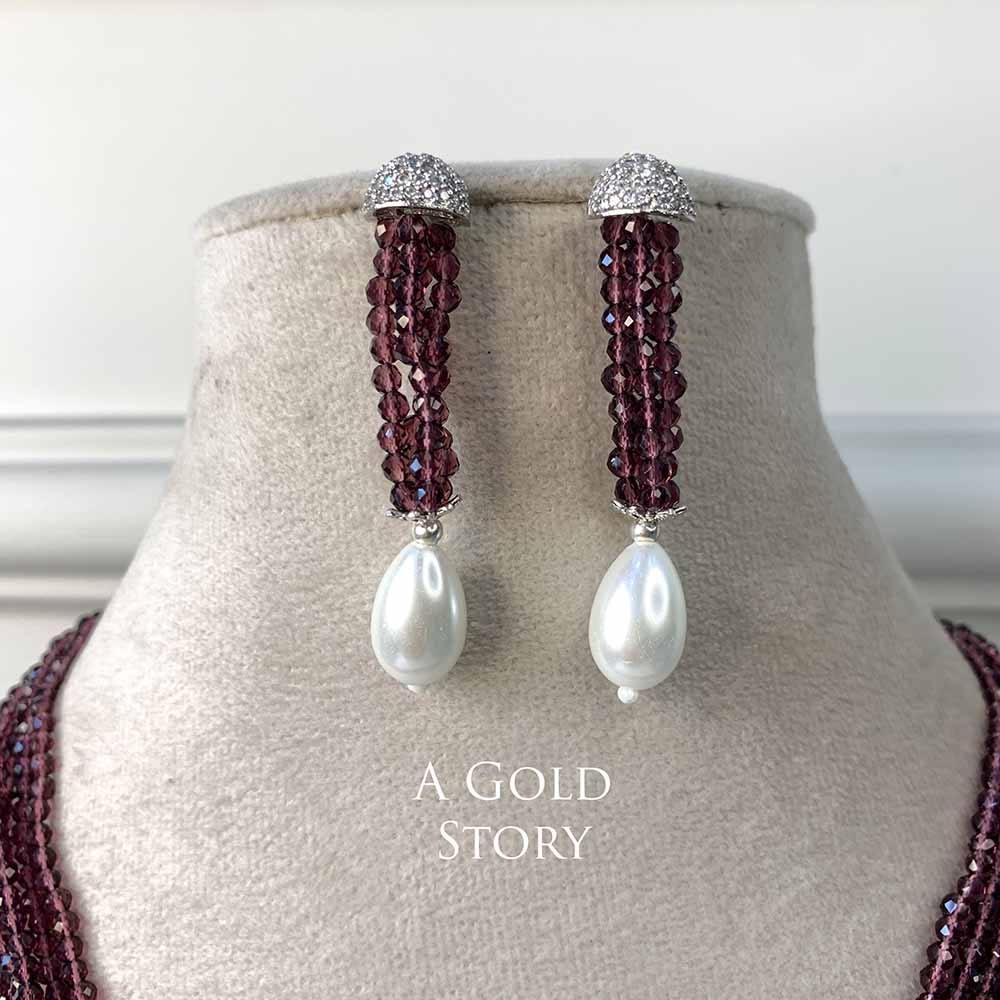 KIMAYA MAALA SET PURPLE/ LILAC