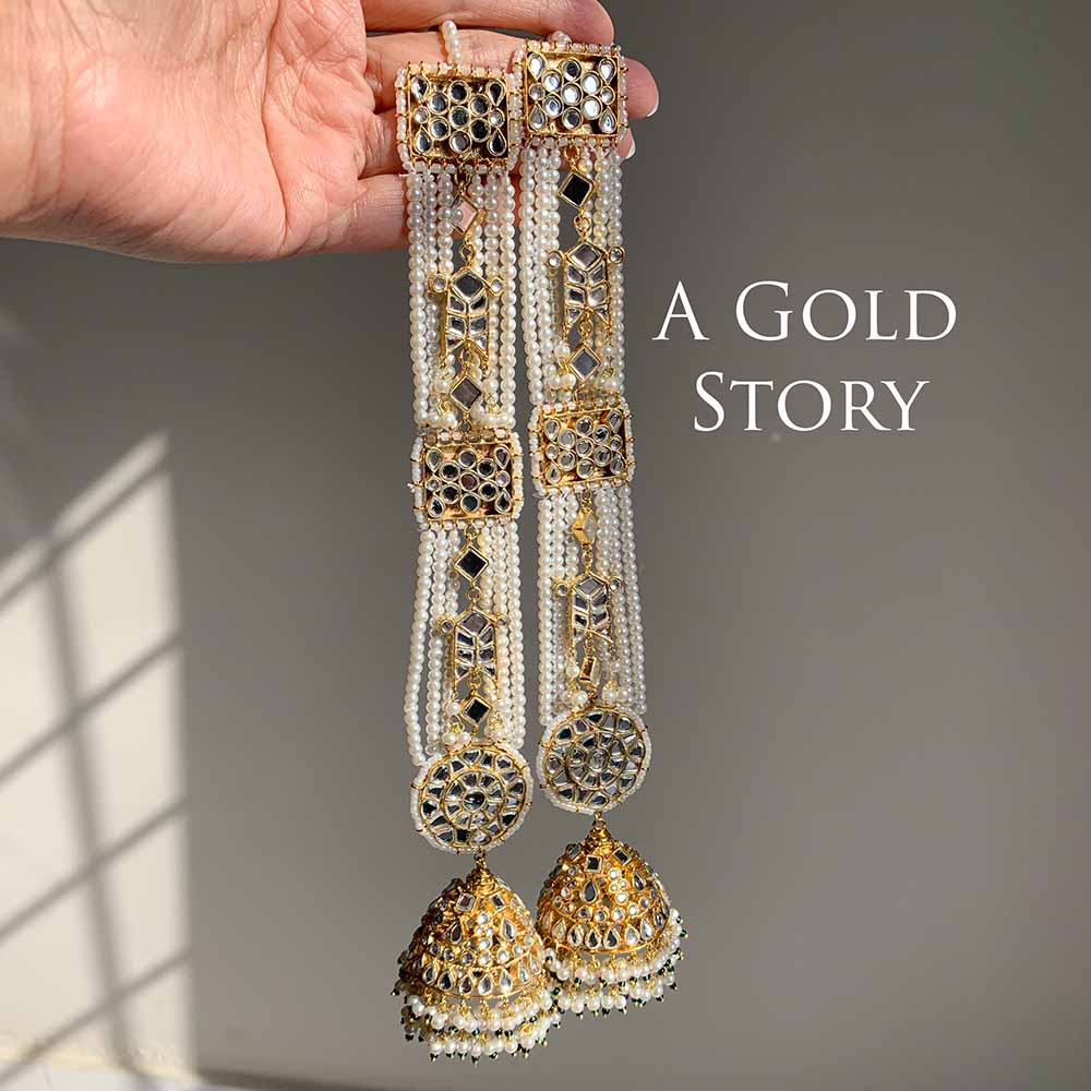 PRINCESS KUNDAN JHUMKAY