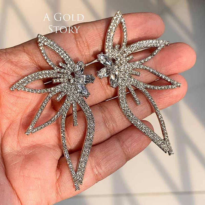 AZLEA EARRINGS SILVER