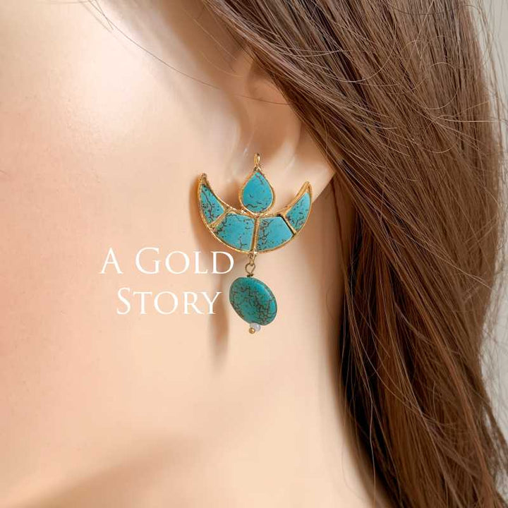 MERA CHAND EARRINGS FEROZI