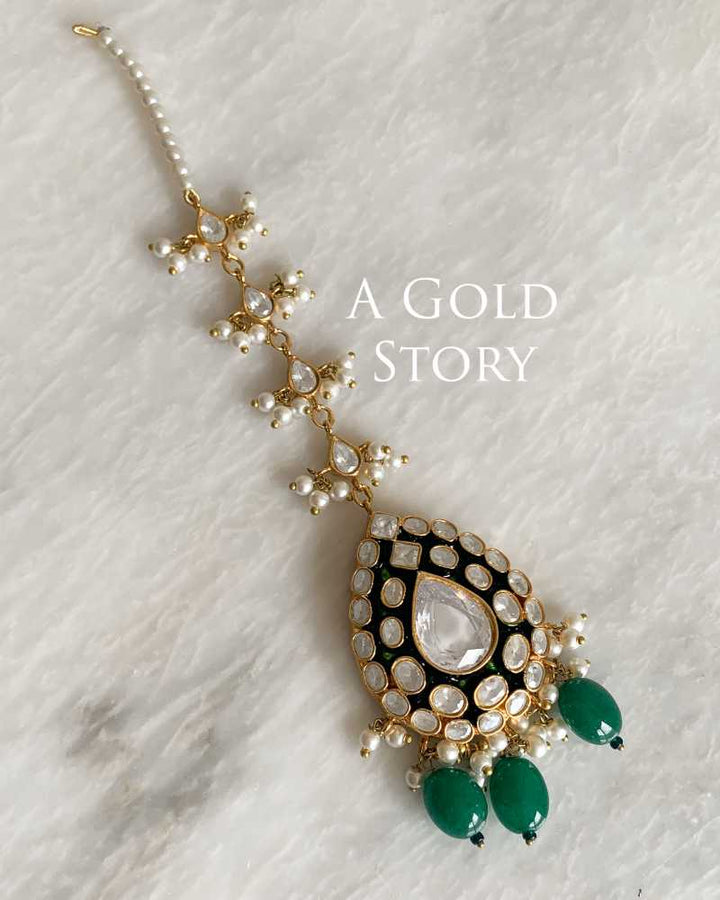 RANI JAAN KUNDAN POLKI BRIDAL SET