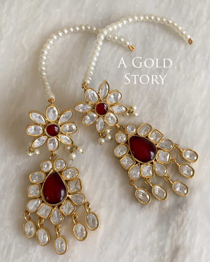 QUEEN KUNDAN POLKI BRIDAL SET