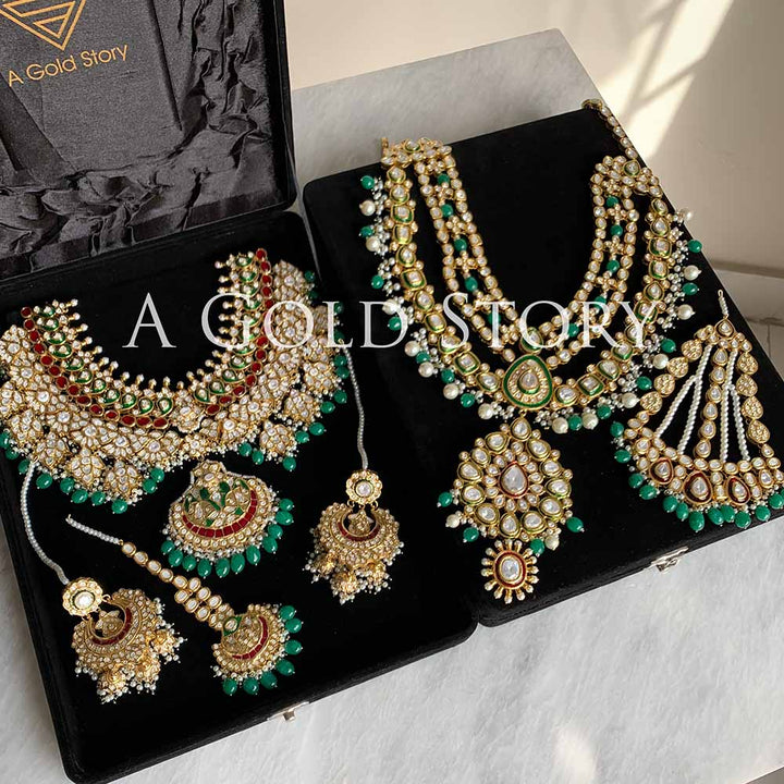 ARJUMAND KUNDAN POLKI BRIDAL SET