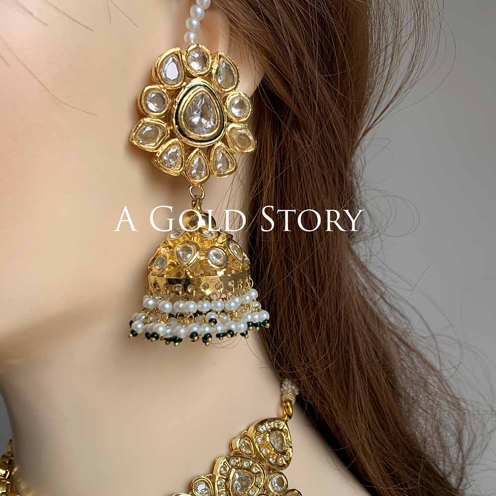 MALKA JAAN KUNDAN POLKI BRIDAL SET