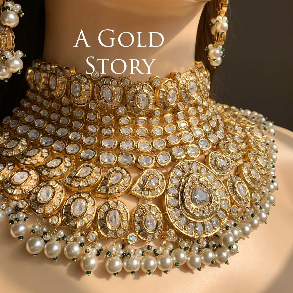 DIVIYA KUNDAN POLKI BRIDAL SET
