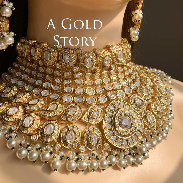 DIVIYA KUNDAN POLKI BRIDAL SET