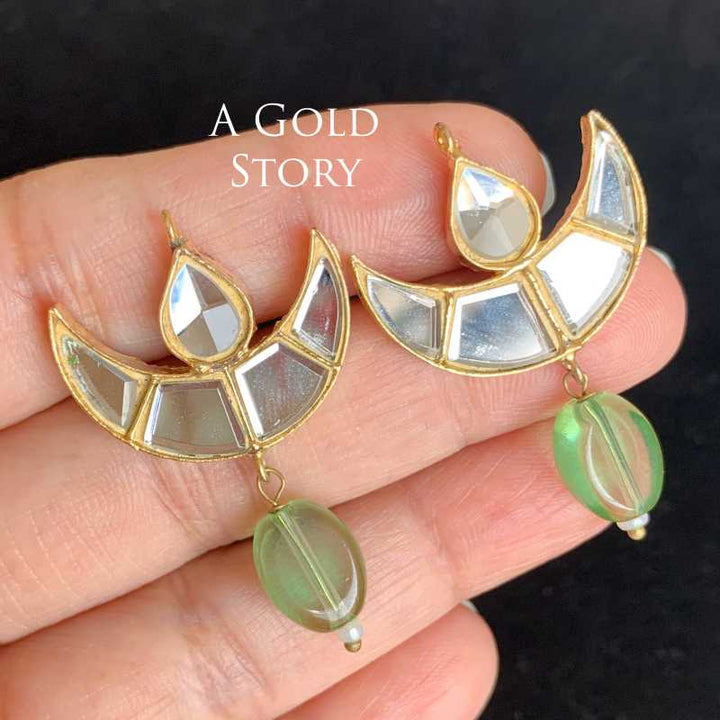 MERA CHAND EARRINGS MINT