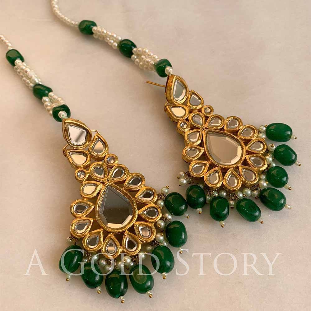 SIMA KUNDAN EARRINGS - A GOLD STORY