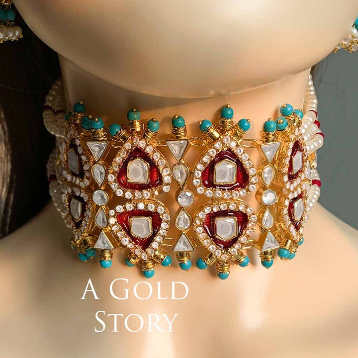 LAYLA KUNDAN POLKI BRIDAL SET