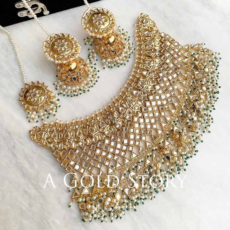 SAJJO KUNDAN SET MINI - A GOLD STORY