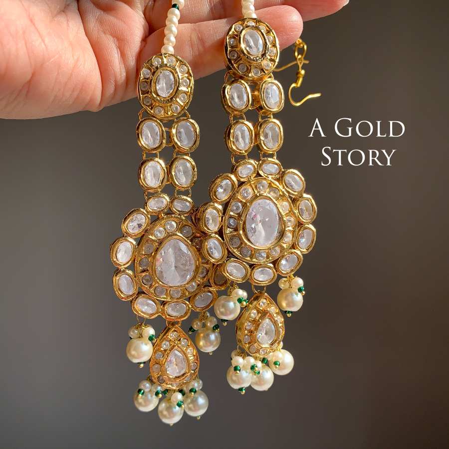 DIVIYA KUNDAN POLKI BRIDAL SET