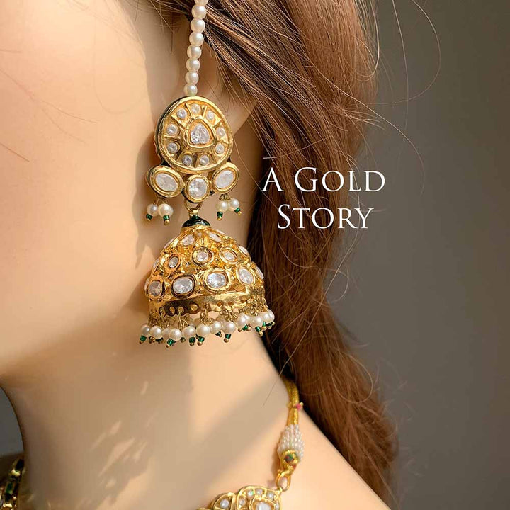 JASMINE KUNDAN POLKI BRIDAL SET
