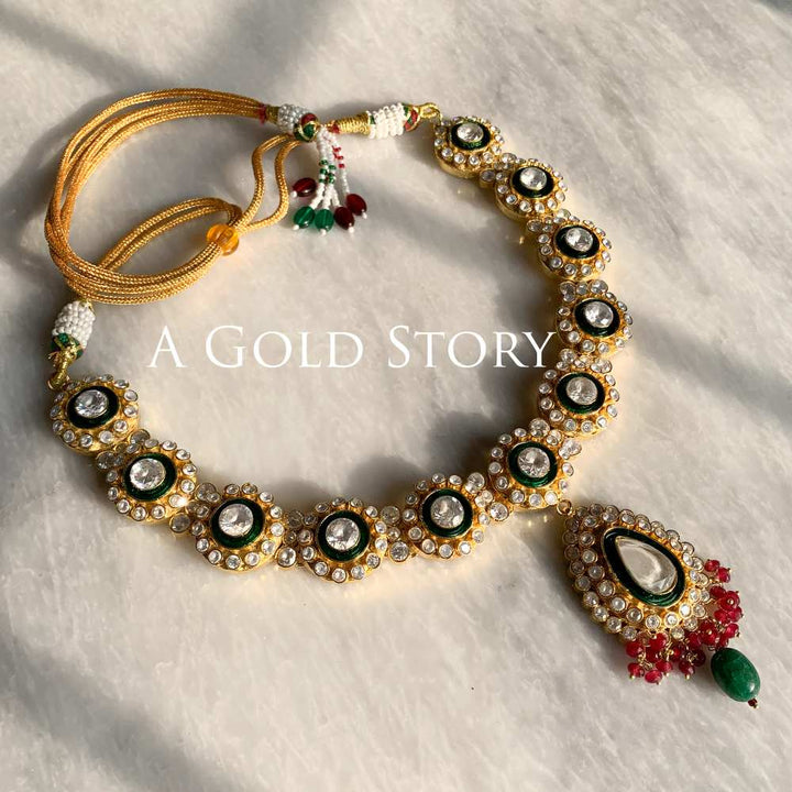 KHUSHBOO KUNDAN POLKI BRIDAL SET