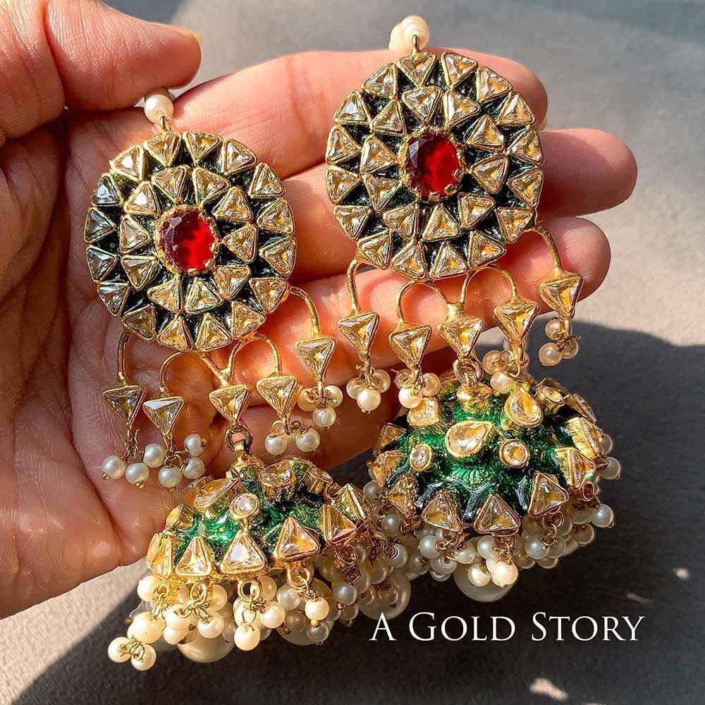 ANAYA BRIDAL SET RED