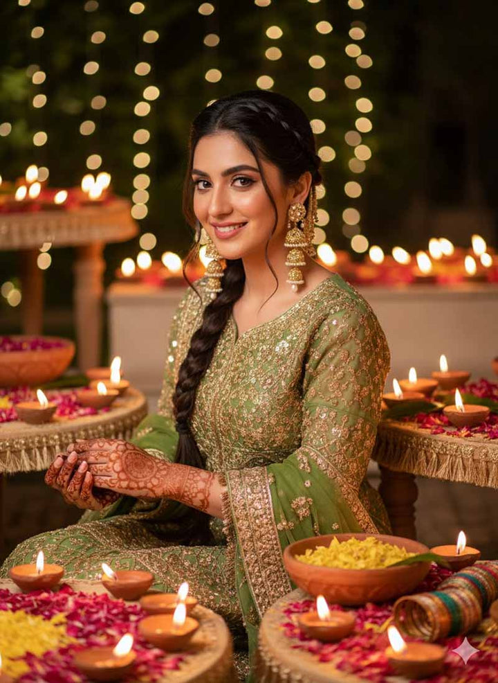 SALWAH JHUMKAY WITH SAHARAY