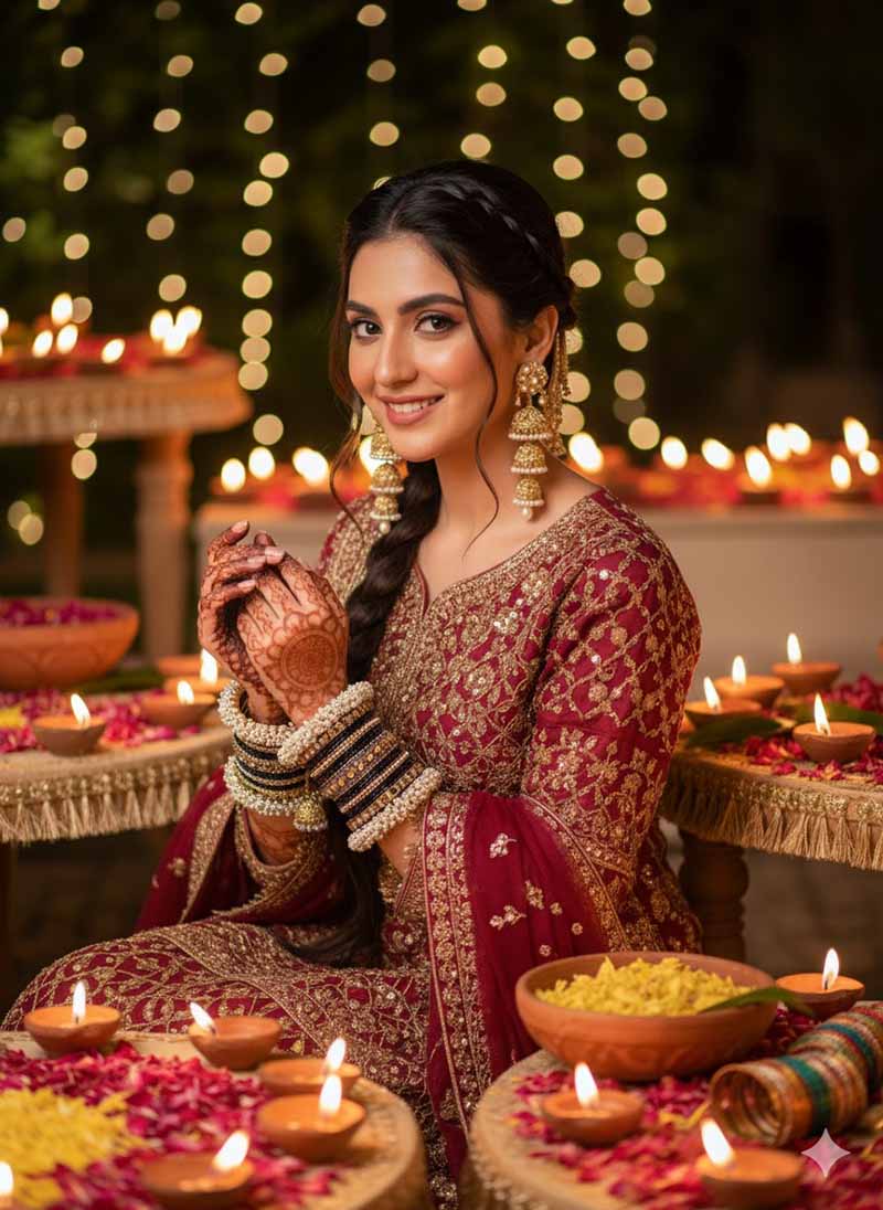 SALWAH JHUMKAY WITH SAHARAY