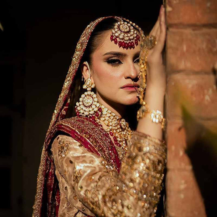 SUNAKSHI KUNDAN POLKI BRIDAL SET