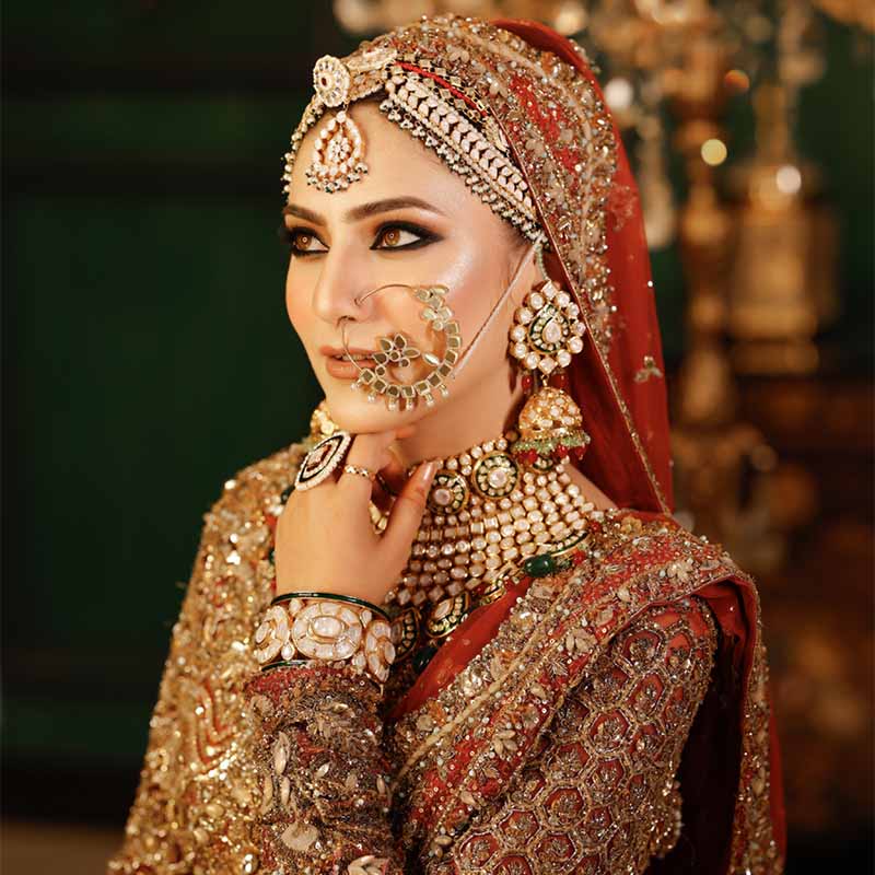 ELEXIS KUNDAN NOSERING PEARL