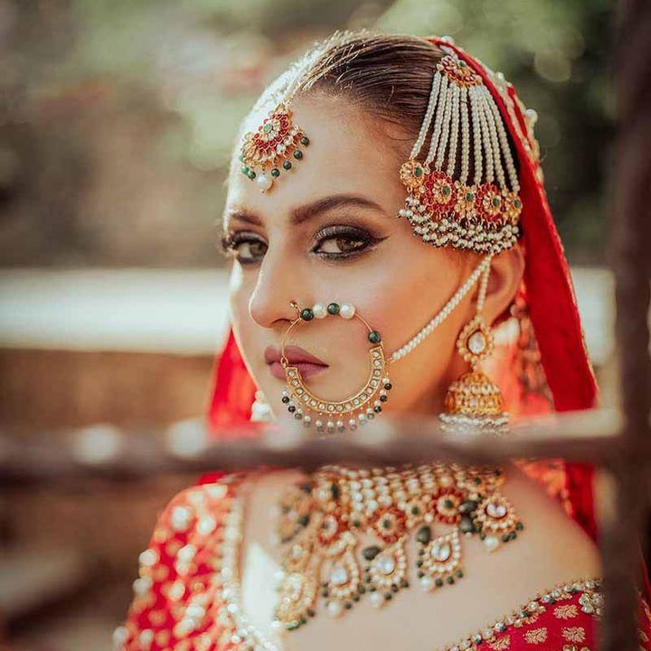 UJALA NOSERING RED/ MAROON