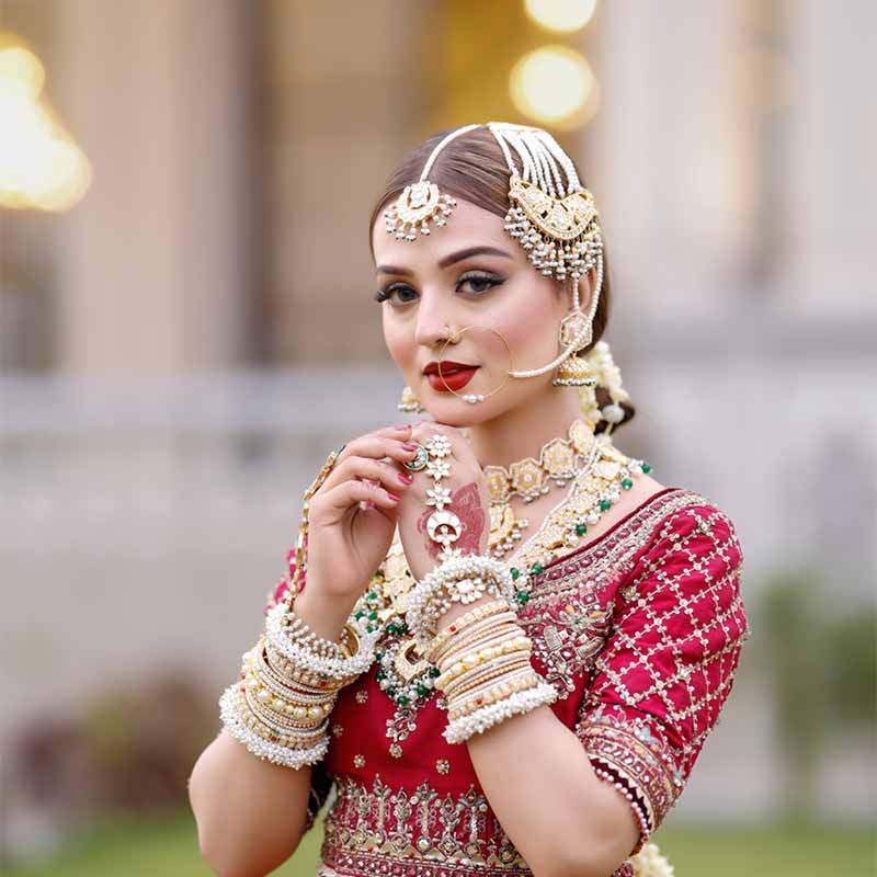 MEENAKUMARI KUNDAN BRIDAL SET
