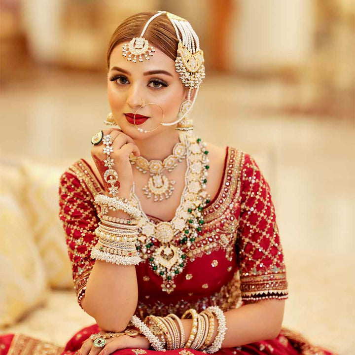 MEENAKUMARI KUNDAN BRIDAL SET